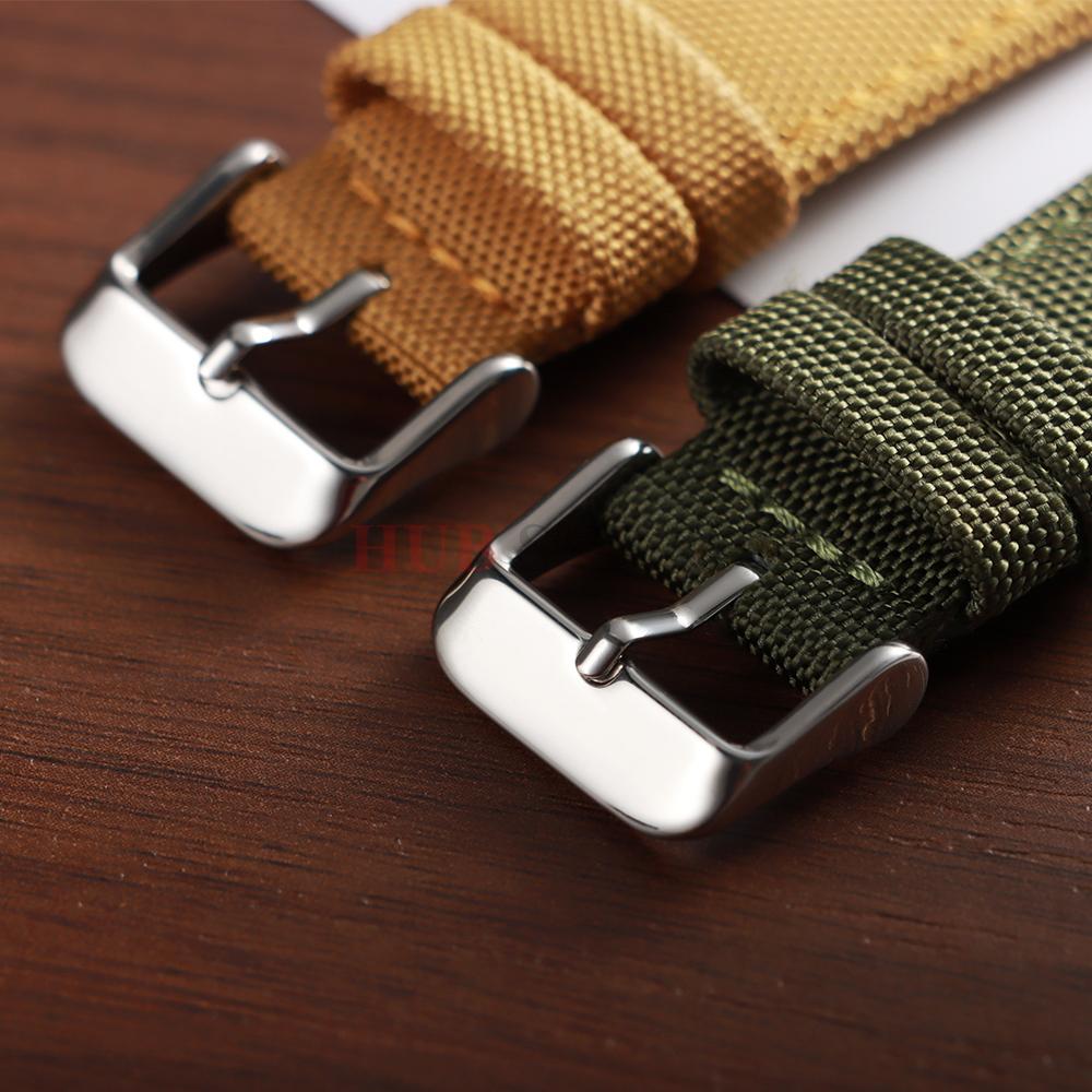 20mm 22mm Waterproof Sailcloth Watch Strap Two-Sided Nylon Watchband Quick Release Sport Wristband Belt for Men Women for Omega