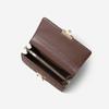 New Niche High-end Leather Small Fragrant Wind Rhombus Chain Underarm Small Square Bag Single Shoulder Messenger Bag Women's Bag