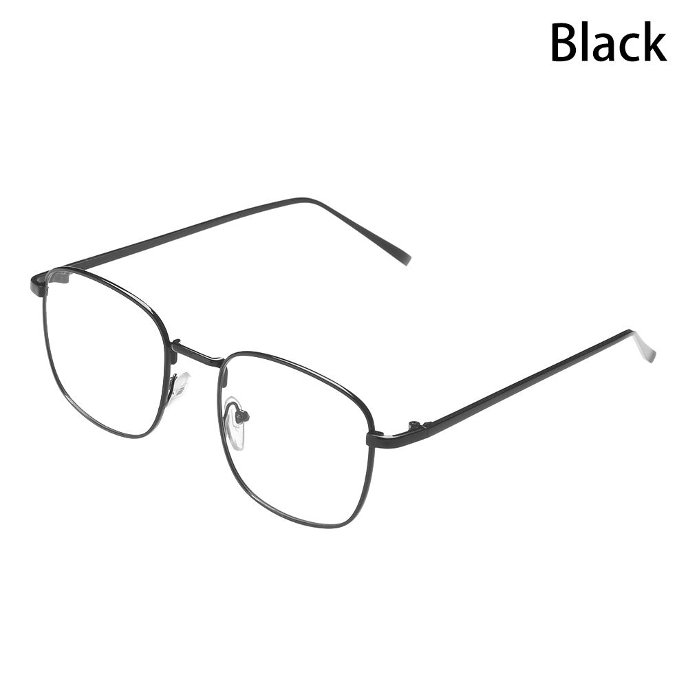 New Fashion Portable Metal Optical Glasses Eyeglasses Frame Square Glasses Spectacles