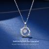 Elegant Douyin Double Moon Necklace: Shimmering Versatile Design for Women