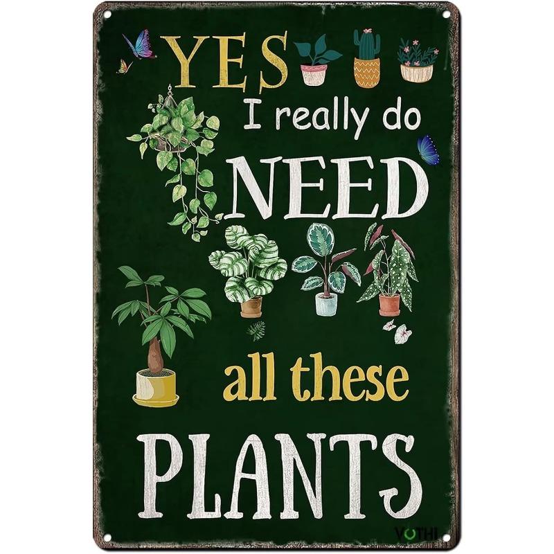 "Live" Word Metal Sign, Retro Wall Art Decor