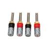 4 Pcs Banana Plug Connector Pure Copper 4mm Rhodium Plating Banana Plug Binding Post Connector for S