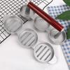 Sturdy Aluminum Alloy Small Patty Maker Kitchens Supplies for Crafting Delicious Burgers Home or During Picnics