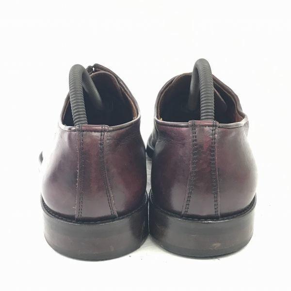 Lloyd Germany Heavy Leather Flat Toe 28.0 Červenohnědé společenské boty Business(POUŽITÝ)