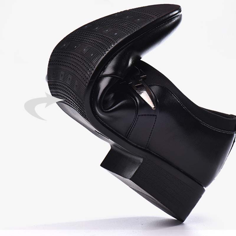 Men's Casual Business Leather Shoes Autumn Men's British Leather Shoes Dress Shoes