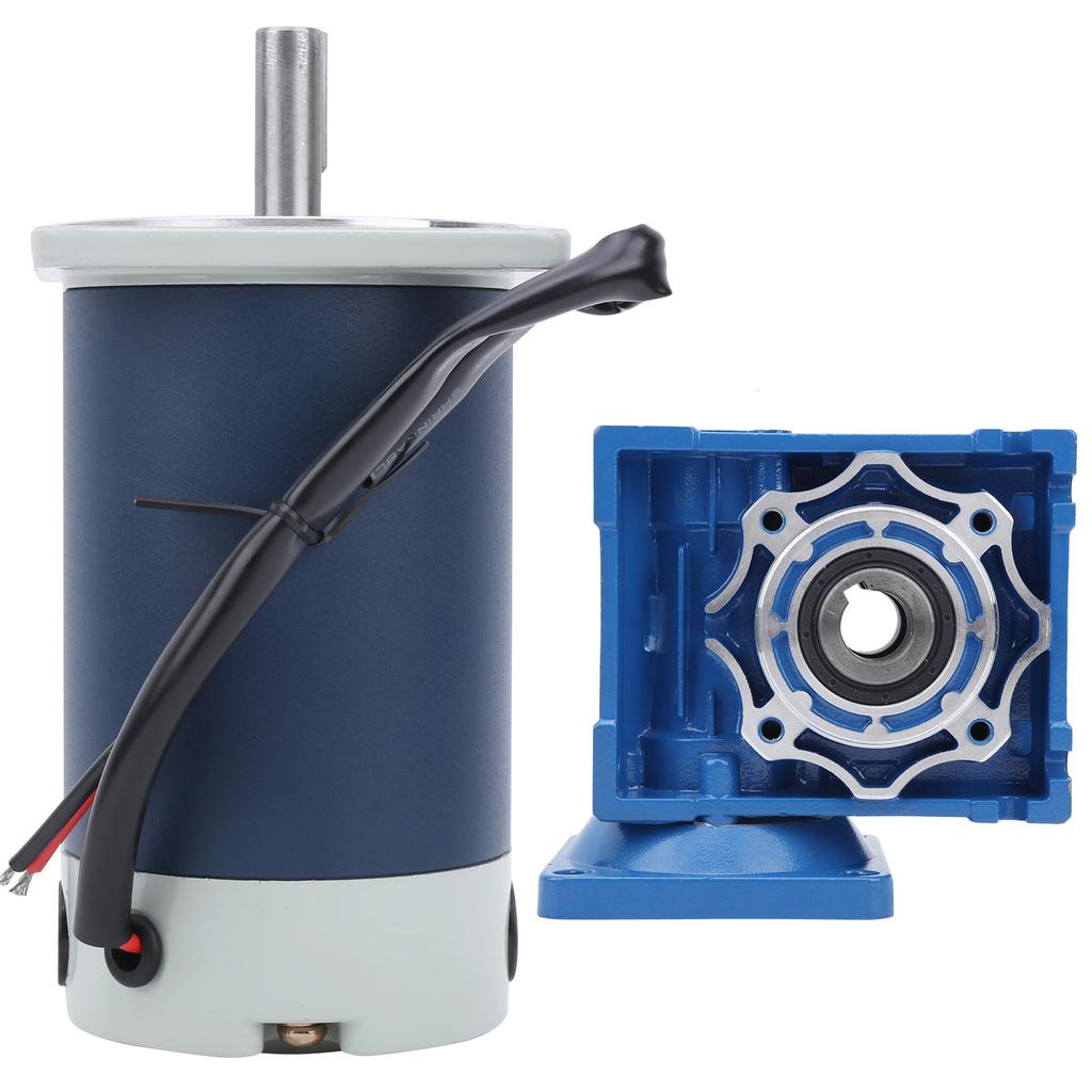 DC24V Worm Gear Reducer Motor Stainless Steel 90W High Power 2200 R Min20r Min Reduction Ratio 110r Min Output Speed