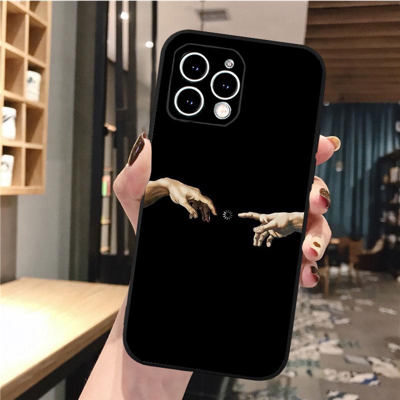 Phone Case For Iphone 14 Pro Max 13 12 11 Pro Max Xs Xr X 12mini 7 8 Plus Se Renaissance Art Painting Case Funda