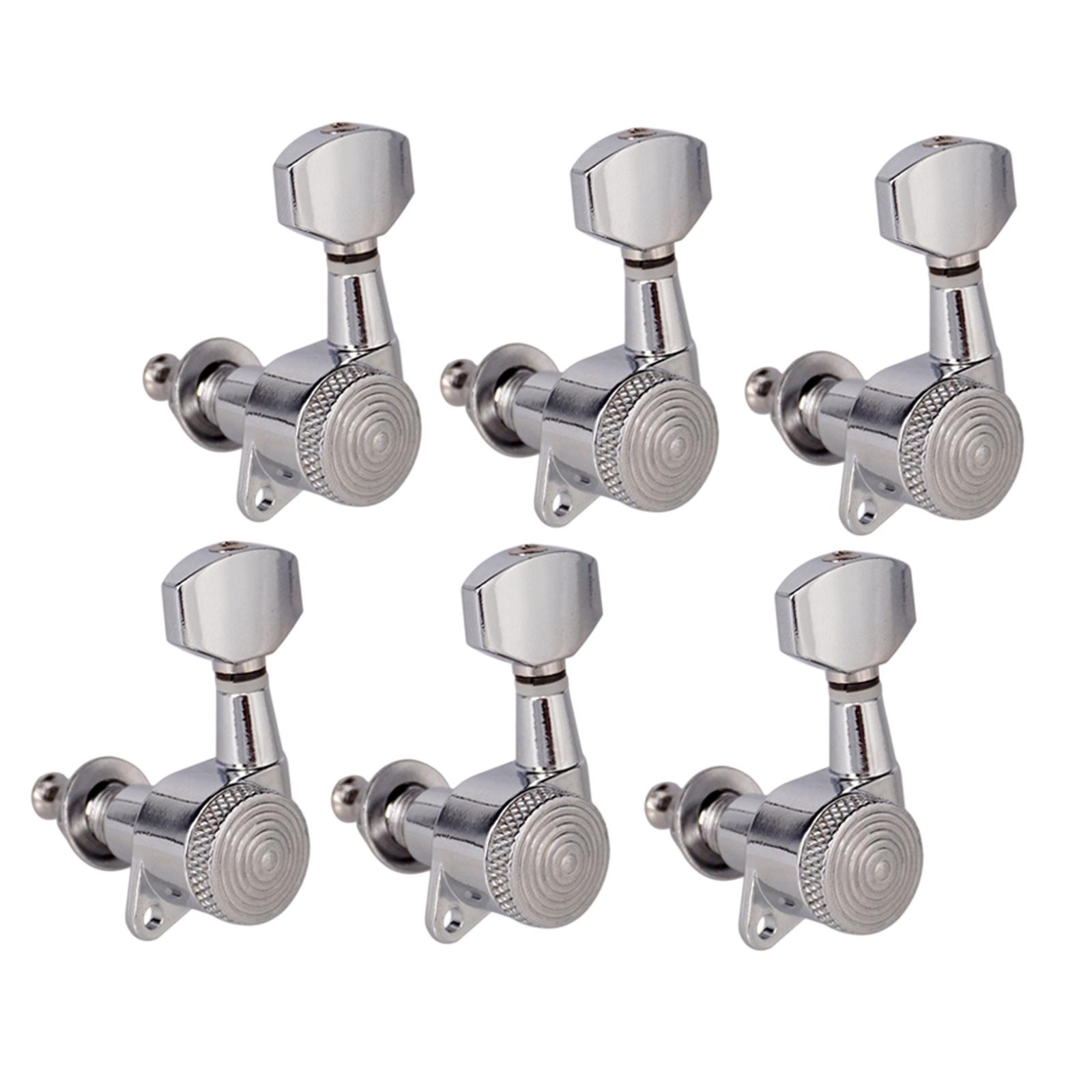 

6 Pack Guitar String Peg Locking Tuners Tuning Sprockets Parts