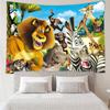 Penguins dventure Tapestry Hanging for Bedroom,Livingroom, Playroom,Decor Art Room Wall Tapestry Holiday and Birthday Gifts