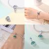 Charms Plataoriginales Four Leaf Clover Beads For Charms Copper Bracelet Beads Jewellery Making Women'S Gift