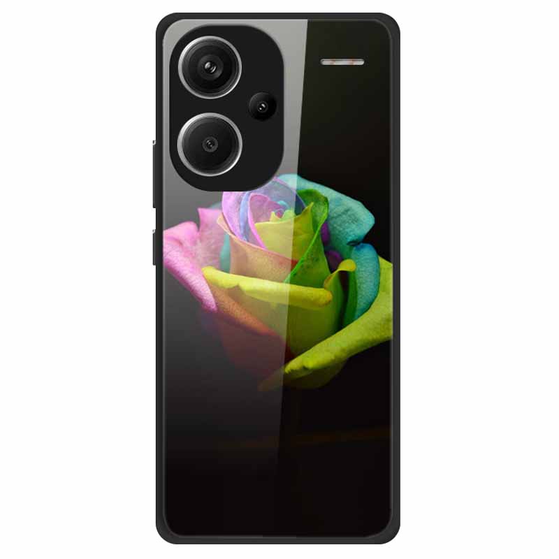 For Redmi Note 13 Pro Plus 5G Case Pro+ Tempered Glass Hard Fundas for Xiaomi Redmi Note 13 Pro Note13 5G Cover Coque Luxury