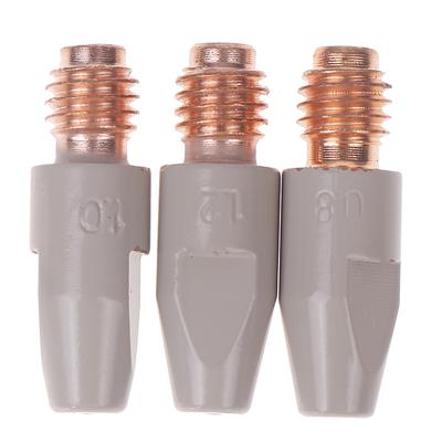Mig 36Kd Welding Contact Tips  Coating Protect 30Mm M8 Gas Nozzle Tip 0.8/1.0/1.2Mm Mig Welding Torche Welding Tool Parts
