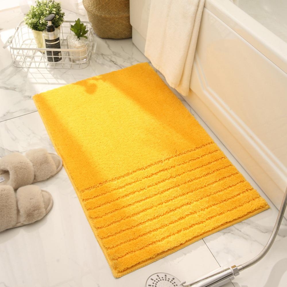 Sponge Bathroom Cashmere Thickening Mat Bath Non-slip Carpets In Wash Basin Bathtub  Floor Rug Shower Room Doormat Memory Foam 3D Pad
