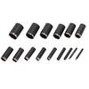 Leather V Shape Punch DIY Tool Tail Cut Puncher Round Belt Perforated Accessory Set15 X A31 Round