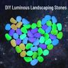 4.5cm Large Colored Luminous Stone for Fish Tank and Garden Landscaping - 15g, Glows At Night.