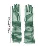 Women's Long Tulle Bridal Wedding Gloves - 27.5" Elbow Length Vintage Sheer T-Shirt Party Evening Ball Opera Gloves