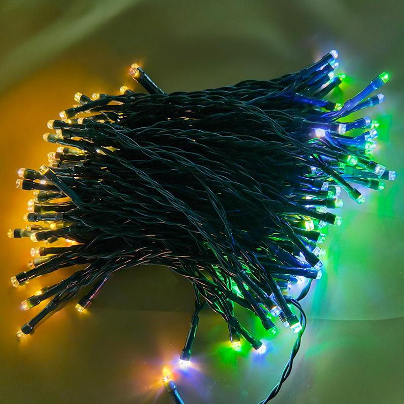 

Waterproof Remote-Controlled Full-Color LED Fairy String Lights for Christmas, Birthdays, Weddings, and Patio 1