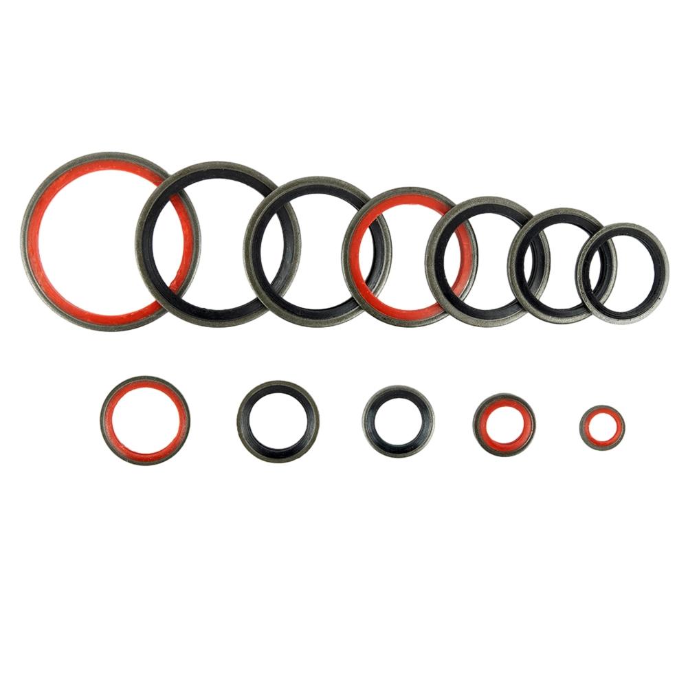 Easily Fix Leaks with 100pcs/ 245pcs Assorted Sealing Gasket Set for Repairs