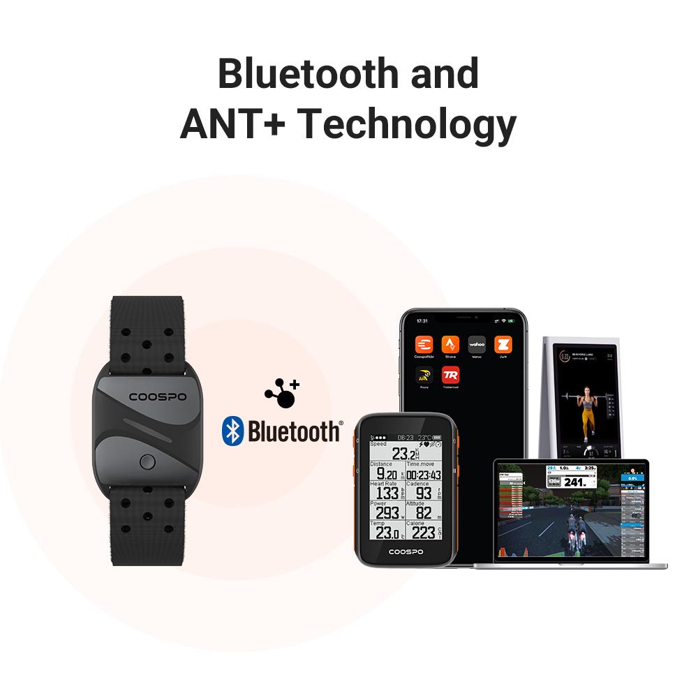 COOSPO HW807 HRV Heart Rate Monitor Armband Optical Outdoor Fitness Sensor Bluetooth 5.0 ANT+ IP67 Running Cycling for Wahoo