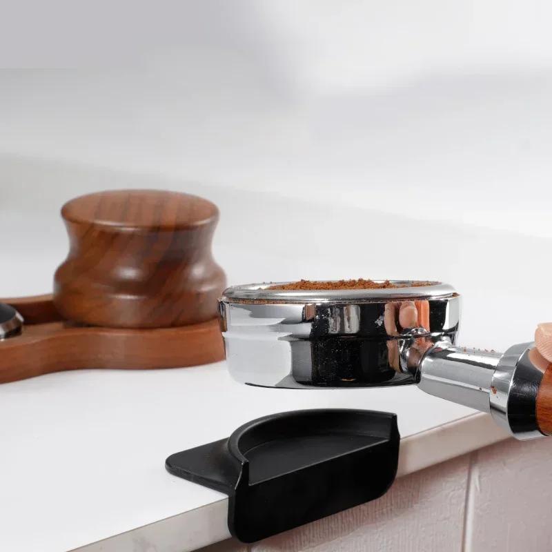 1PC Coffee Tamper Mat Food Grade Silicone Pad Coffee Machine Handle Bar Corner Pad Press Powder Cloth Powder Auxiliary Mat