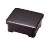 Wakaizumi Lacquerware Eel Bowl, Takumi Donburi Bowl (Small), Lacquered, Red Interior, U-1-55