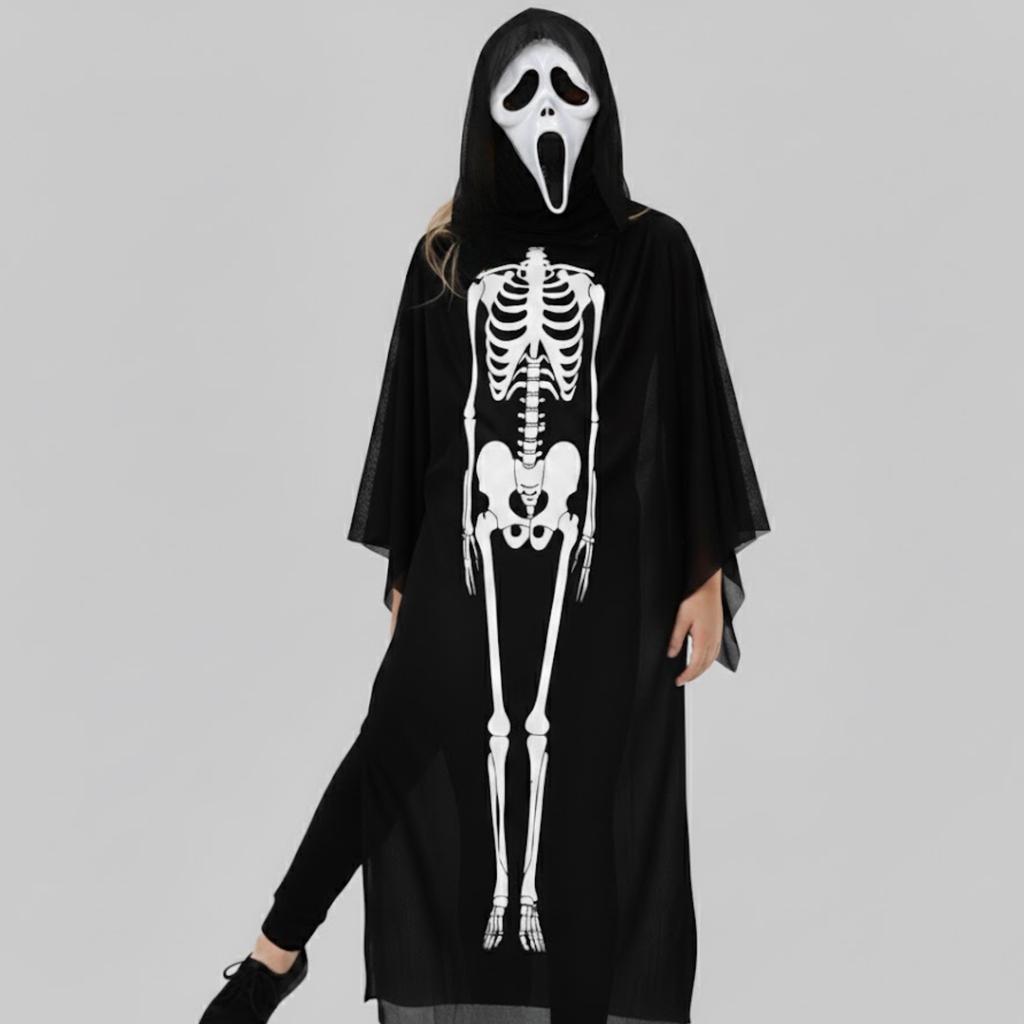 Dětský kostým na Halloween kostlivec