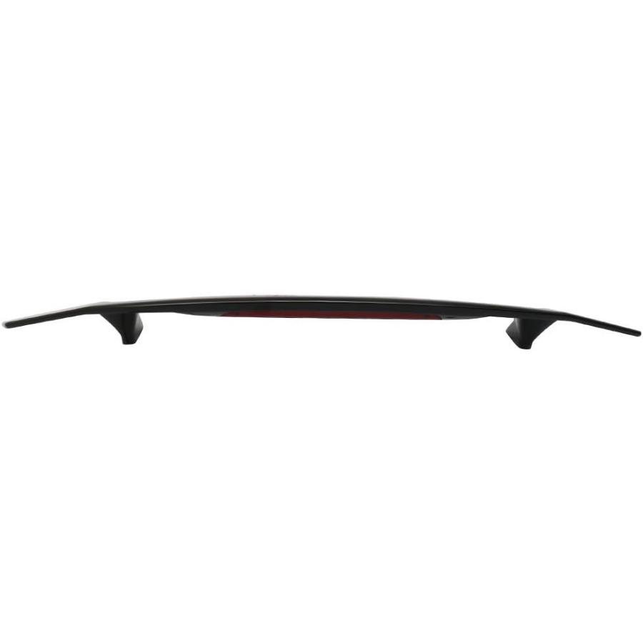 

Trunk Spoiler Compatible with Universal Cars IKON Style Glossy Black ABS Spoiler Wing Body Kit with Integrated 3rd Brake Light United States