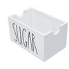 Compact Sugar Packet Container Rustic Style Sugar Bag Storage Holder  for Home Desk
