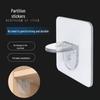 Nail-Free Right Angle Shelf Support Bracket for Wardrobes and Cabinets