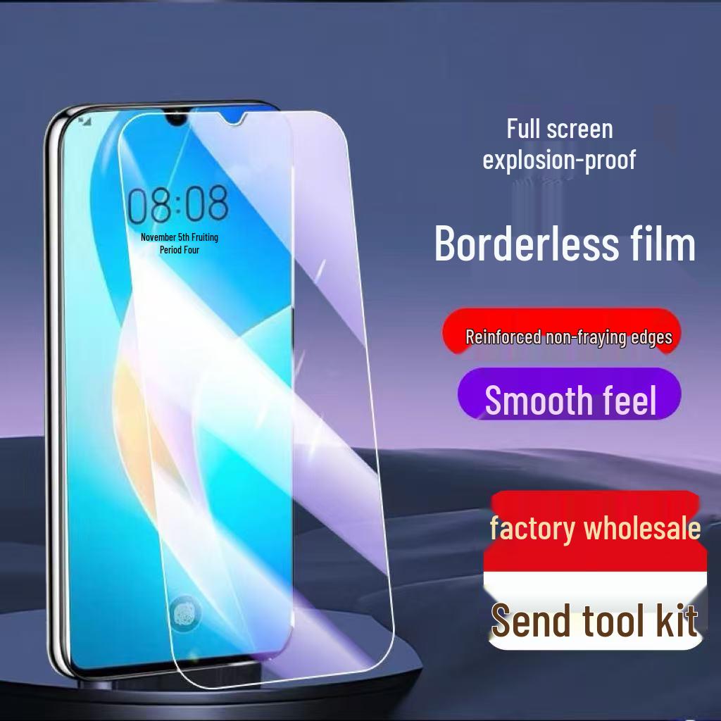 Huawei Nova 8SE/Nova 8i Tempered Glass Screen Protector: Anti-Blue Light, Ultra-Clear, Full-Screen Eye Protection, Vibrant Version.