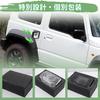 Cartist Fuel Lid Cover for Jimny Jimny Sierra JB74W 2018 Stainless Steel and Tempered Glass Fuel Tank Fuel Tank Cap Jimny Accessories JB64W, (July -