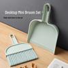 Mini Desktop Broom and Dustpan Set with Soft Bristle Brush for Cleaning Bed, Windowsill, and More