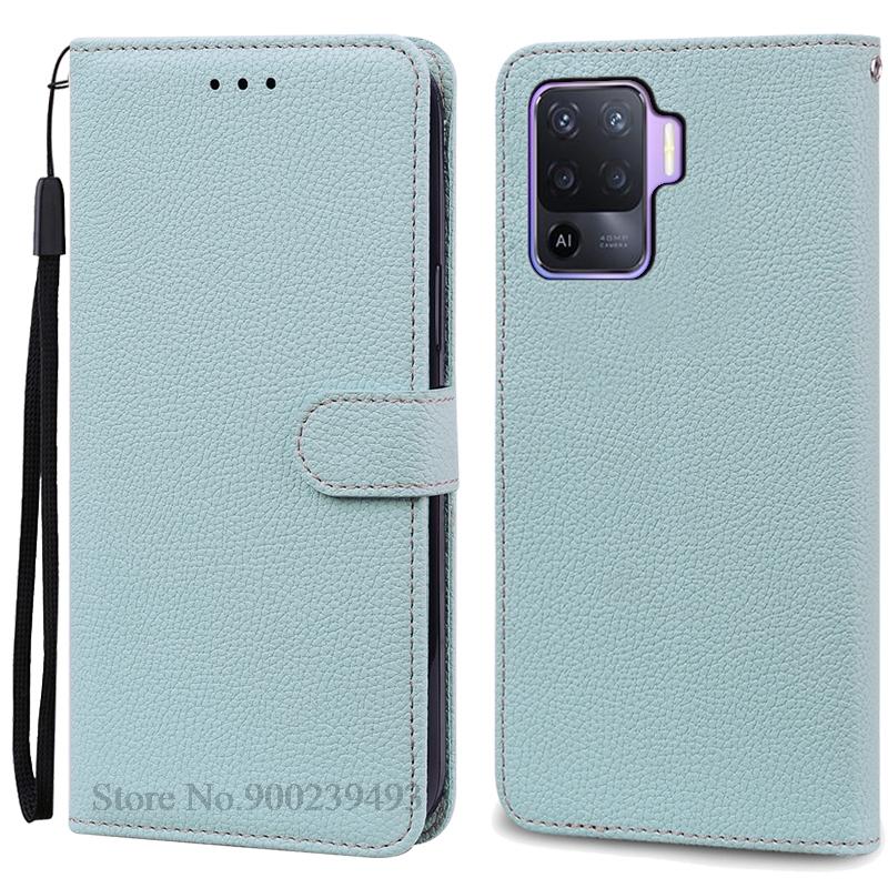 Covers For OPPO Reno 5 Lite Case Soft Silicone Wallet Leather Flip Case For OPPO Reno5 Lite Phone Case Carcasa Casing Book Cover