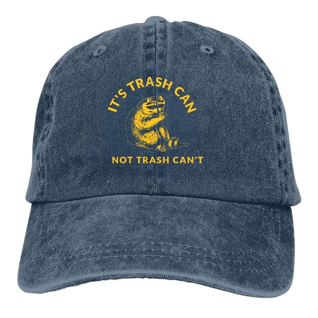 Its Trash Can Not Cant Baseball Cap Men Hats Women Visor Protection Snapback Raccoon Lover Caps