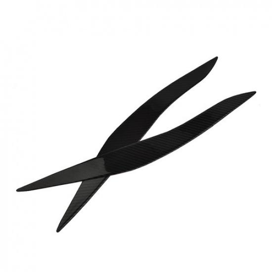 Carbon-Fiber Headlight Eyebrow Cover Accessories For 5 Series F10 2010-2013