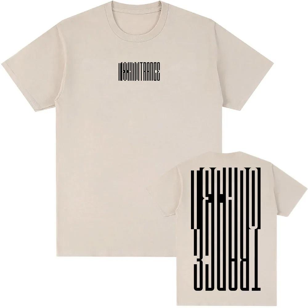 2026 Techno Trance T-Shirt Black & White Armin Van Buuren Singer Print Tshirts Cotton Short Sleeve Loose Unisex Tees Streetwear Unisex