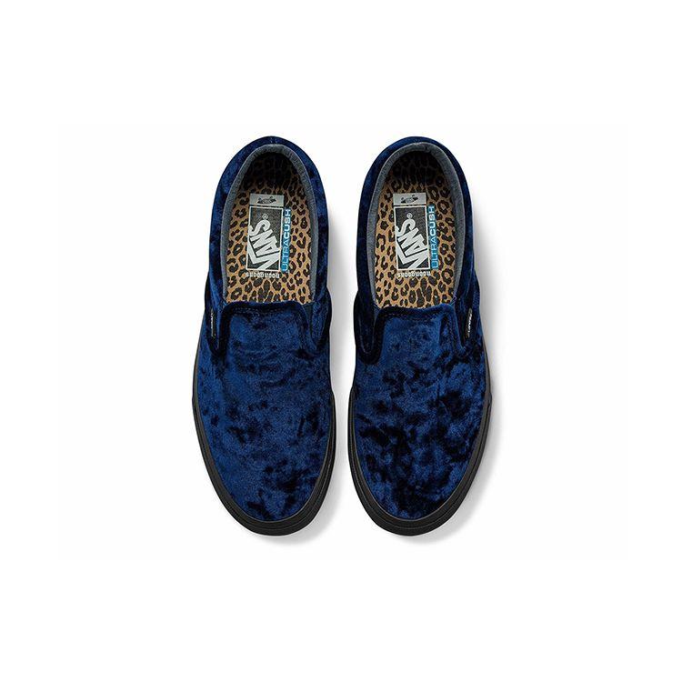 Noon Goons x Vans Classic Slip-On VLT LX Black Velvet Unisex Sneakers VN0A3QXY5VF