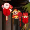 New Year Lantern Paper Folding Red Honeycomb Lantern Hanging Pendant Horse Year Spring Festival Festive Decoration