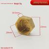 4-Point Copper Male Elbow Tee Union with Internal/External Thread for Plumbing and Pipe Joint Accessories
