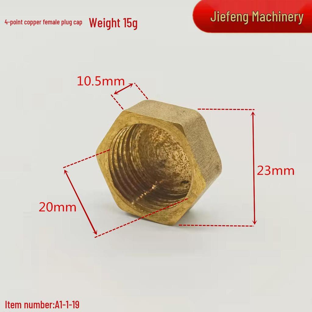 4-Point Copper Male Elbow Tee Union with Internal/External Thread for Plumbing and Pipe Joint Accessories