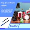 1 Pair Drum Stick Smooth Nylon Sticks Exquisite Percussion Brush Playing Beater Musical Accessories Instrument Supplies