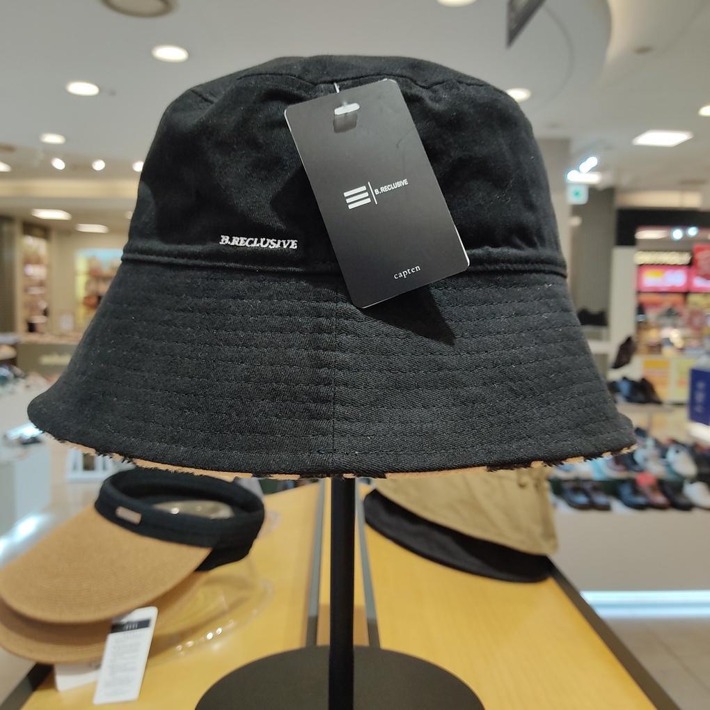 Black Reclusive Hopi (Double-Sided) Reversible Bucket Hat BK25UGC006