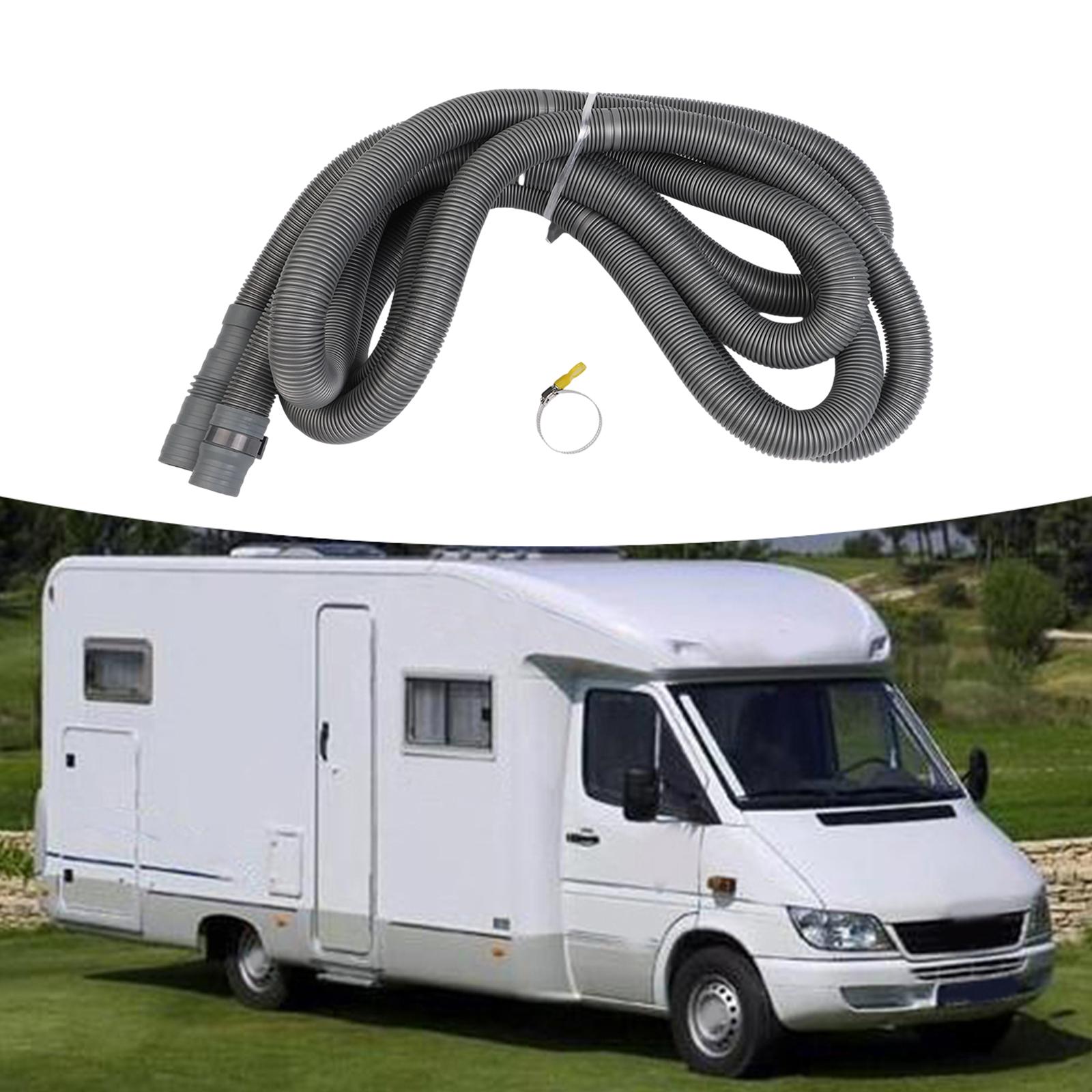 

Compact Storage Design Caravan Drainage Pipe RV Sewer Hose Kit Easy Maneuvering