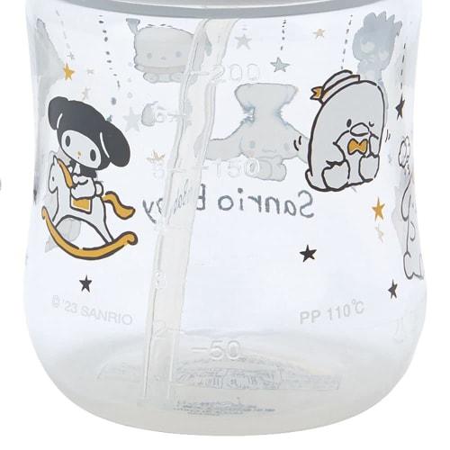Sanrio  Sanrio Baby  Polypropylene  Pp  Sanrio Characters Richel Straw Mug Star Gray  Sanrio Baby  693481