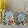 Cornici per Foto Vintage 6 o 7 Pollici Farfalla Uccello Fiore Cornice per Foto Ornamenti da Tavolo Artigianato da Appendere a Parete Decorazioni per la Casa