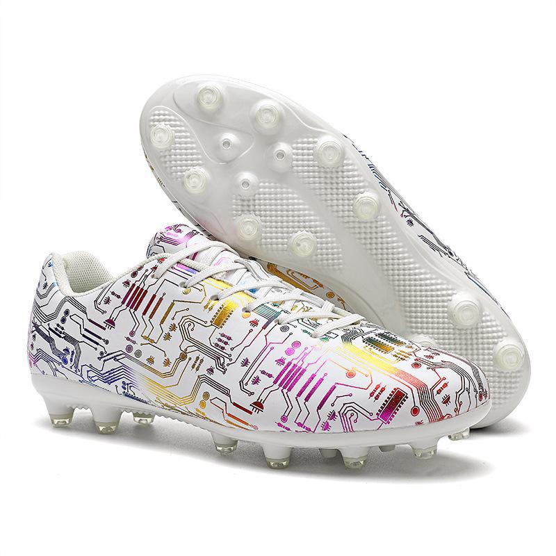 High quality design outdoor high top comfortable training turf football shoes FG TF football shoes
