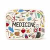1PC Large Capacity Medicine Bag Travel Portable Medical Bag Home Medicine Storage Bag Set Portable Outdoor First Aid Kit