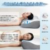 DAYUIRA Pillow, Relieves Neck Pain, Popular Memory Foam Pillow, Relieves Neck Stiffness, Comfortable Sleep Pillow for Side Sleeping, Soft and
