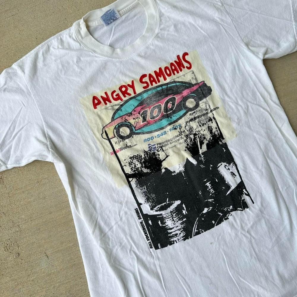 Angry Samoans Rock Band Heavy Cotton Unisex All Size Shirt M538 Unisex T-Shirt S