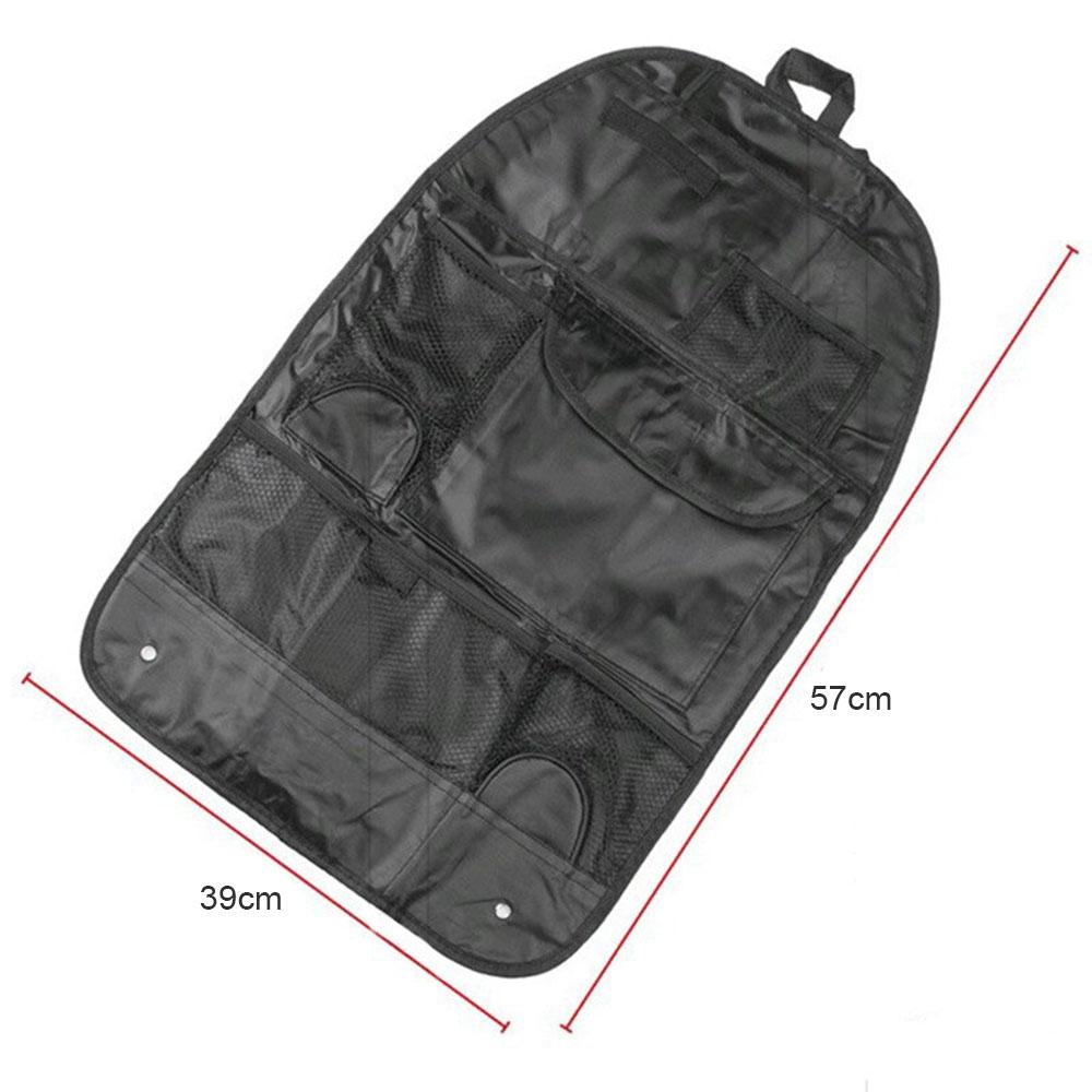 1PCS Universal Car Seat Back Organizer Storage Bag Travel Holder For Auto Back Seat Bag Protector Accessoires